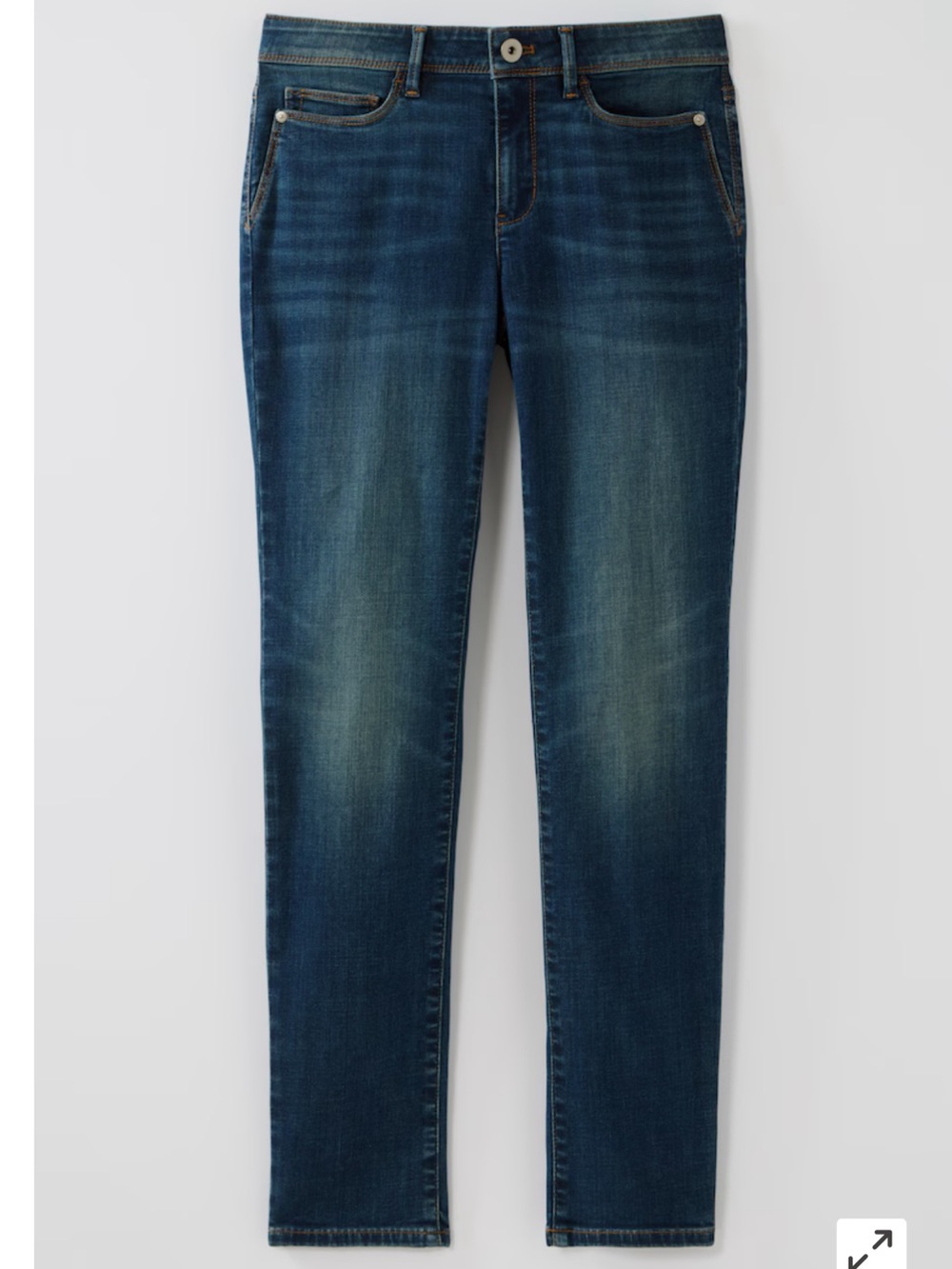 NWT J JILL Authentic Fit Slim-Leg Jeans Sz 4